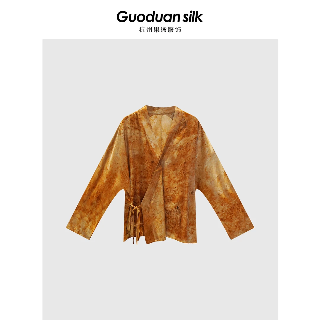 新款色桑蚕丝衬衫 MJJ7-401