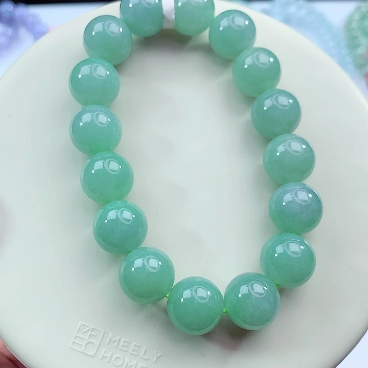 翡翠未镶嵌手链卡12.4