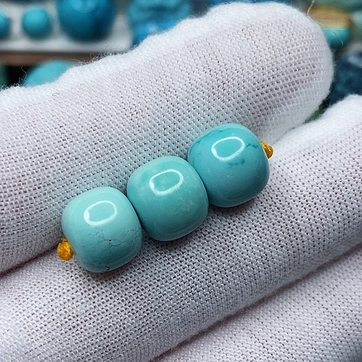 绿松石未镶嵌天然原矿 地大质检