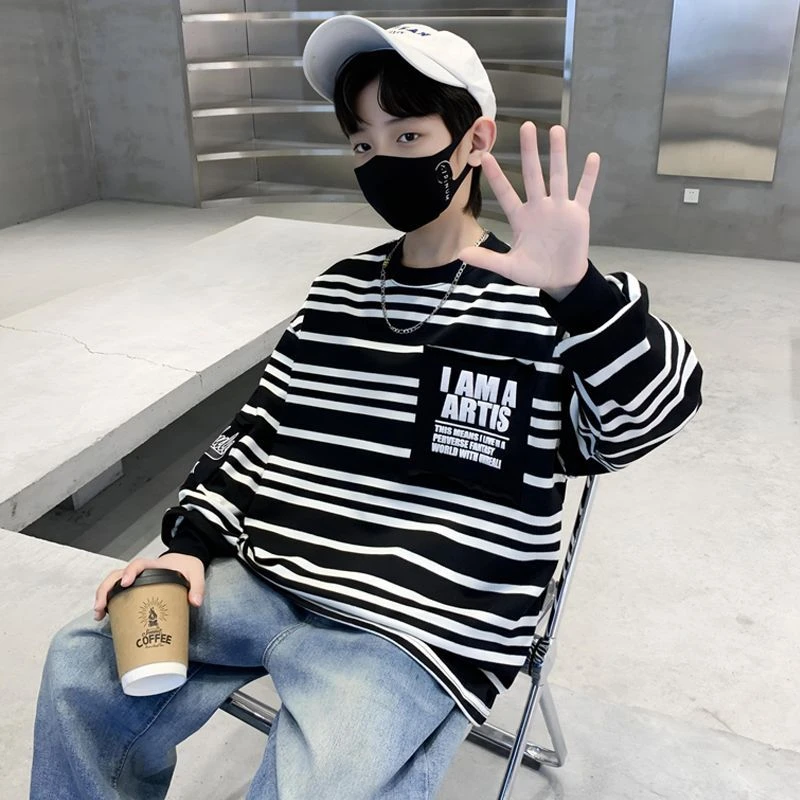 儿童装男童秋装卫衣2025新款春秋款上衣中大童男孩秋季炸街帅气潮