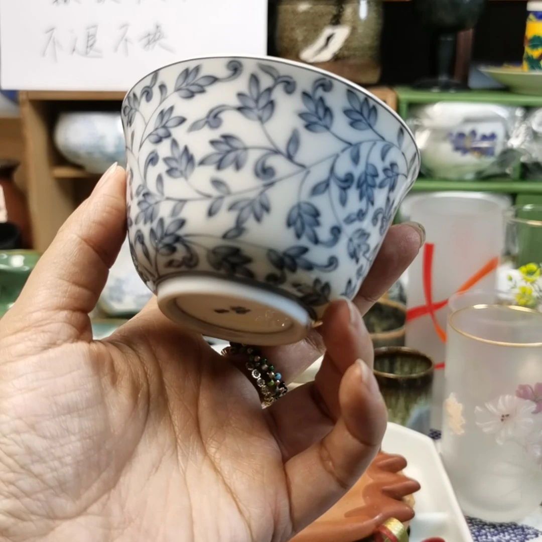 紫砂茶案陶瓷杯子碟子小碗