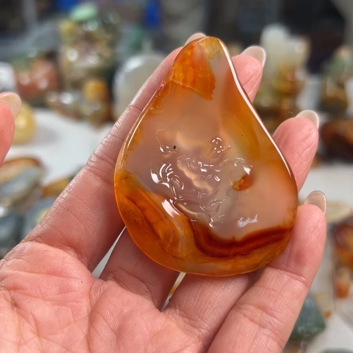 玛瑙/玉髓吊坠(不含链)未镶嵌