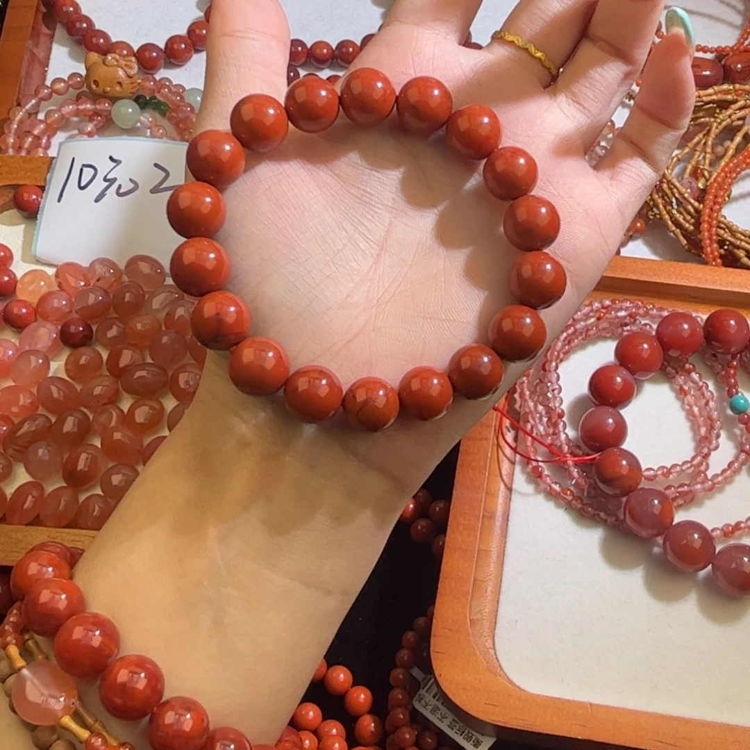 南红玛瑙手串未镶嵌11mm
