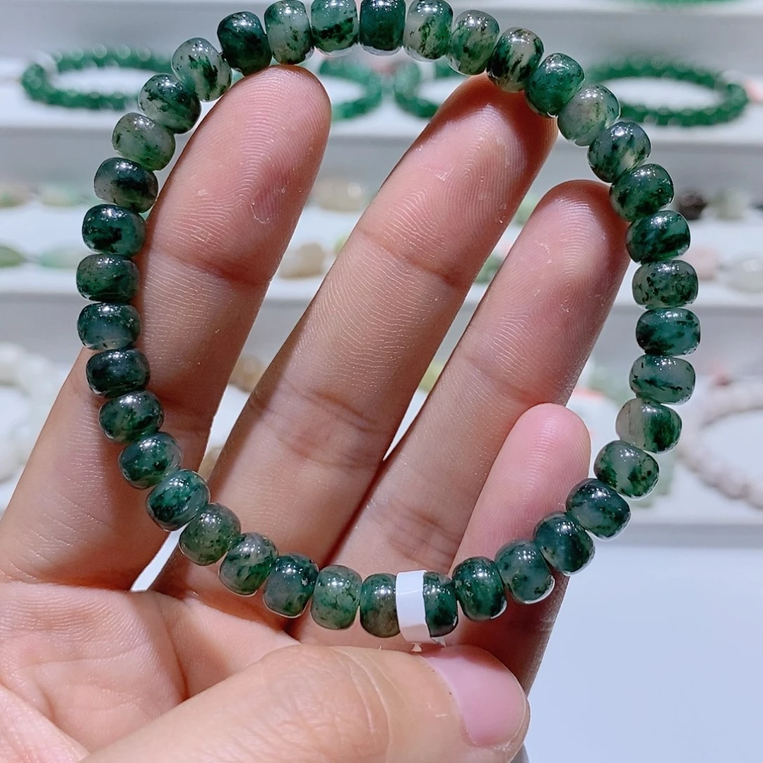 独山玉未镶嵌手串