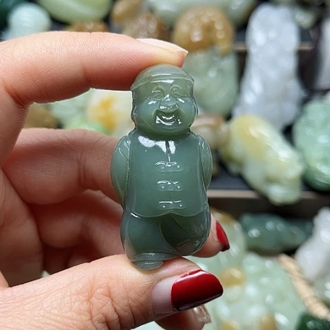 颈饰未镶嵌和田玉