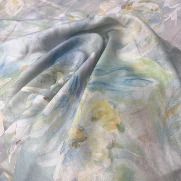 高品质数码工艺宽100含量竹纤维三件套 品质优雅夏日凉爽