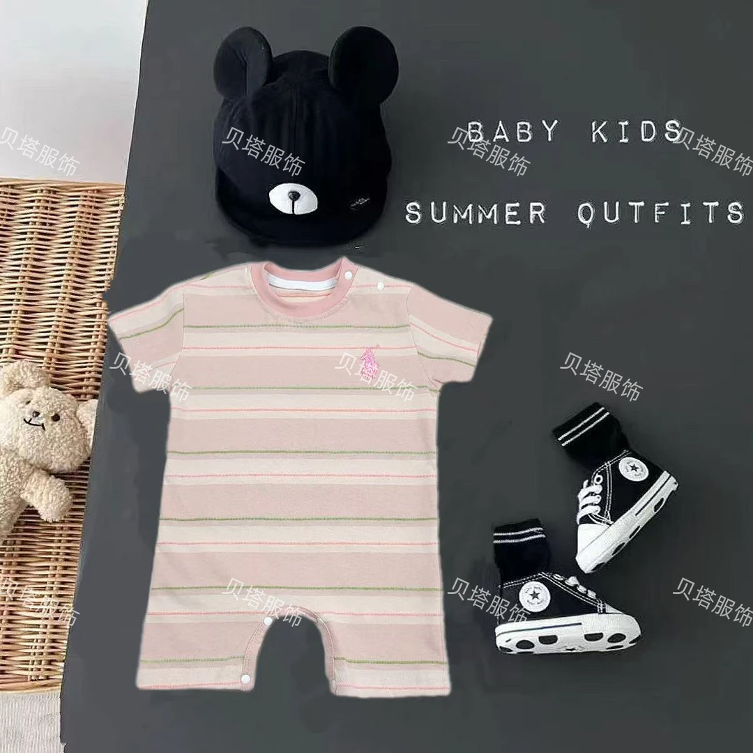 【原创】套头可爱风短袖A类夏季哈衣爬服婴童幼儿婴儿宝宝
