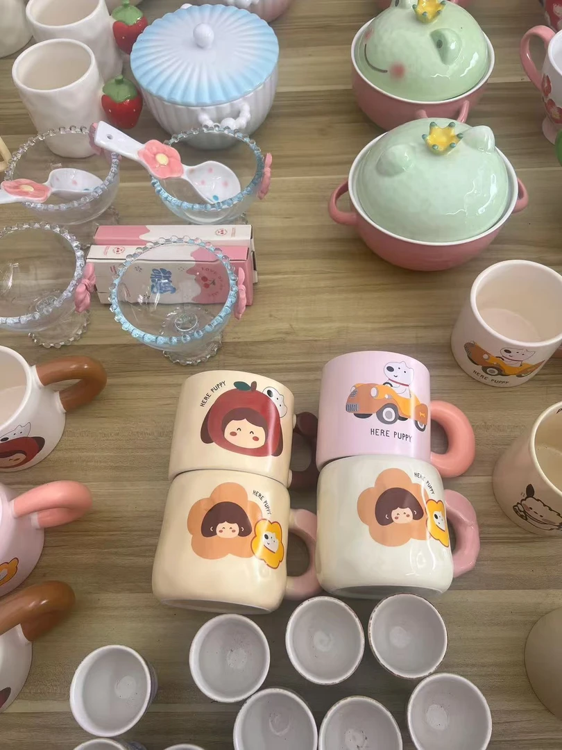 C碗盘碟外贸尾单微瑕