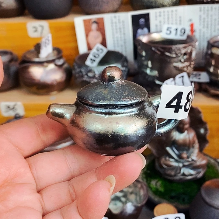 紫砂茶杯柴烧纯手工484