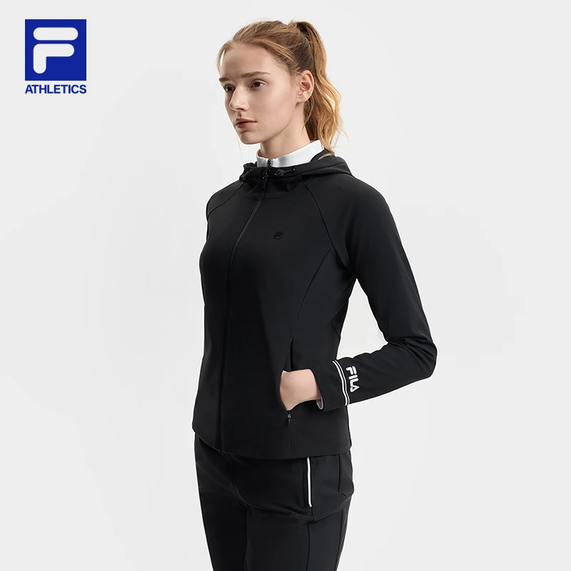 Fila/斐乐【经典网球外套】女春新款欧若动感风长袖上衣秋冬穿搭