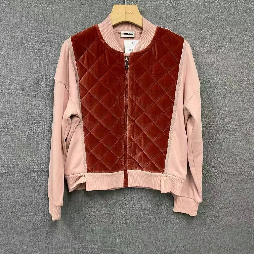 99新 maje （pm）moncler蒙口 前面绒毛内抓毛童装外套 内购剪标