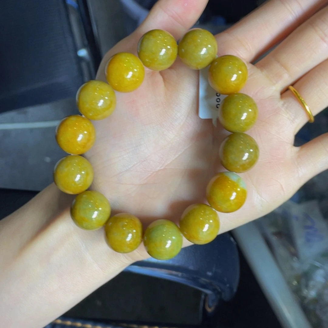 未镶嵌定制翡翠手串