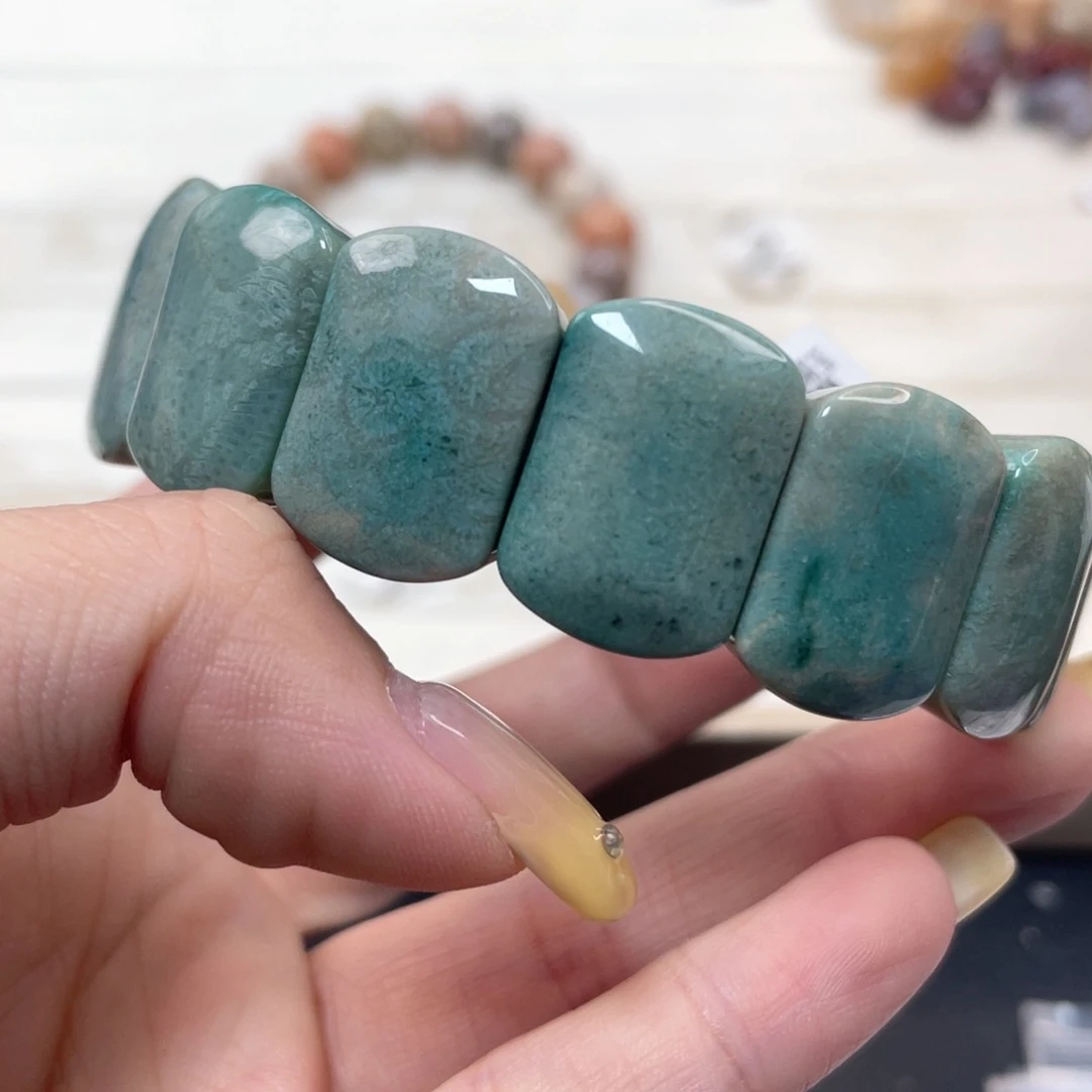 未镶嵌手串硅化玉?****?423