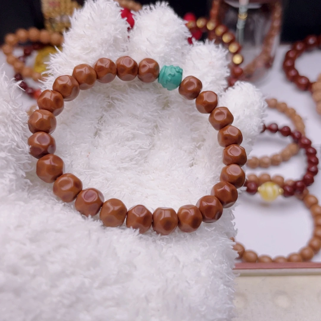 『***』猴头核桃手串麦糖无相