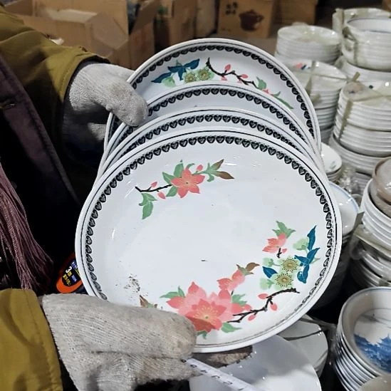 绿泥盘子碗茶壶啥都有20厘米