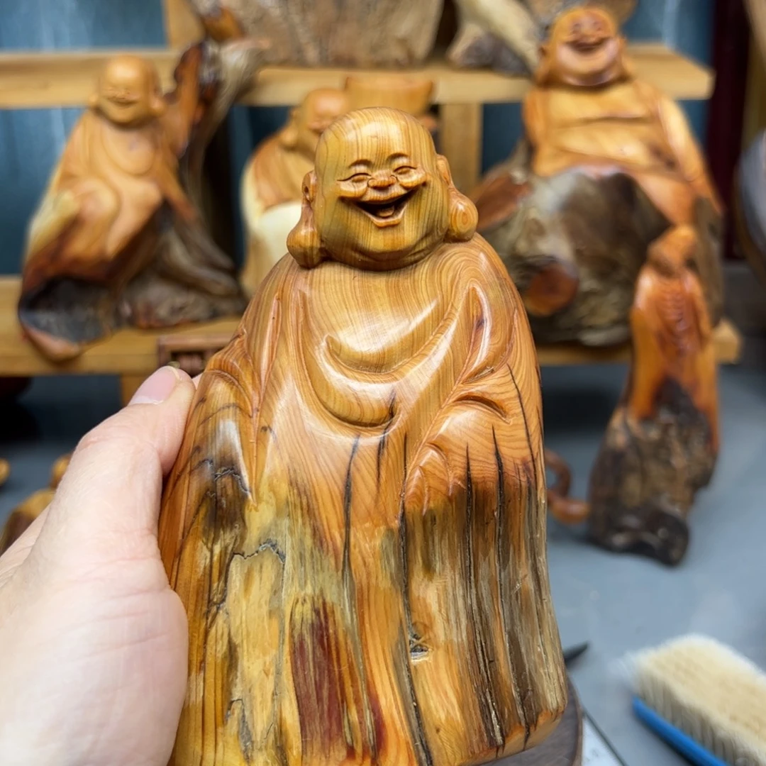 柏木崖柏木摆件手把件，59