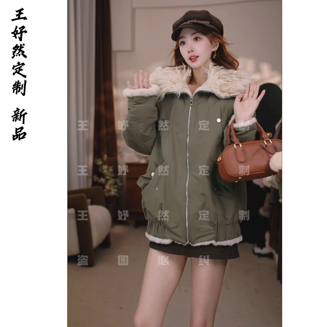 【彩色绒冬】2025冬季加厚精致小个子款外套