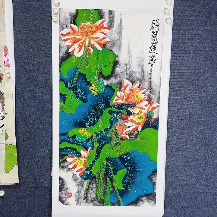 国画国画花鸟画作品