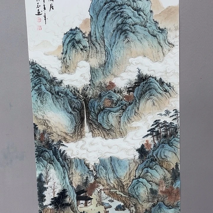 国画纯手绘国画山水画闪购链接