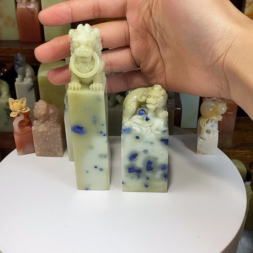 【闪购商品】青田石印石枣*