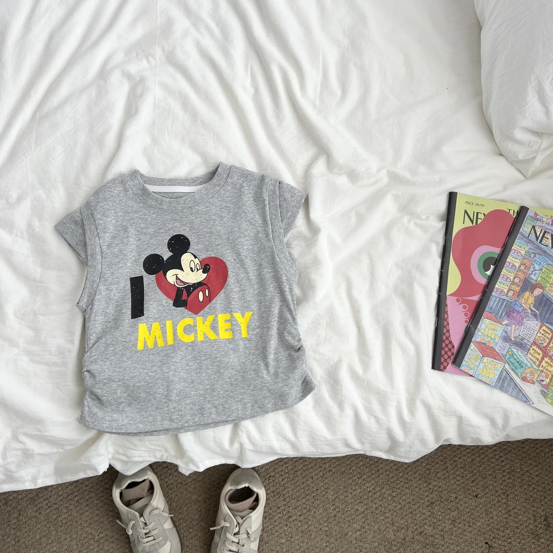 （现货）女童夏季卡通动漫短袖t恤薄款女宝宝休闲半袖MKYXW55287