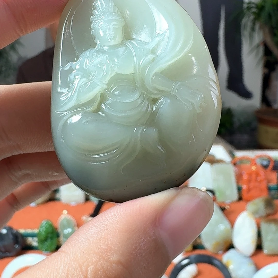 颈饰未镶嵌和田玉