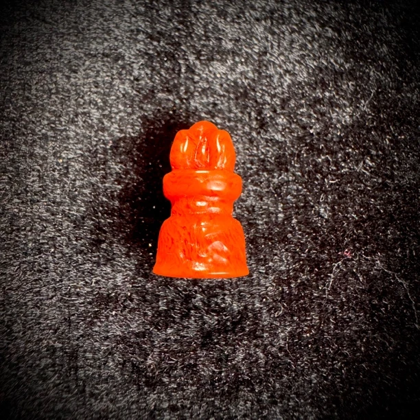 （岳岳文玩）南红藏印15x9精品侧挂腰珠配饰DIY