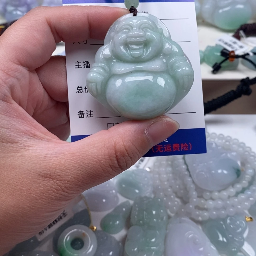 翡翠未镶嵌颈饰天然翡翠