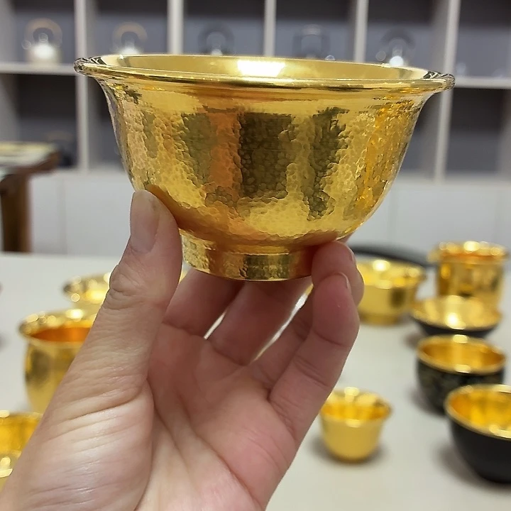 15号李小鹤里外金足金6克压手杯150毫升