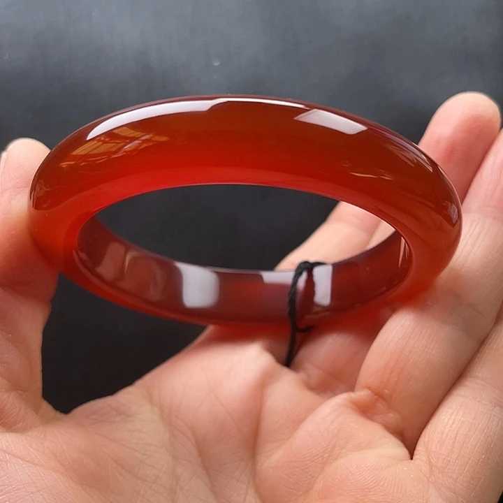 玛瑙/玉髓未镶嵌手镯56圈口