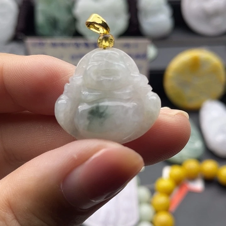 翡翠未镶嵌颈饰天然翡翠
