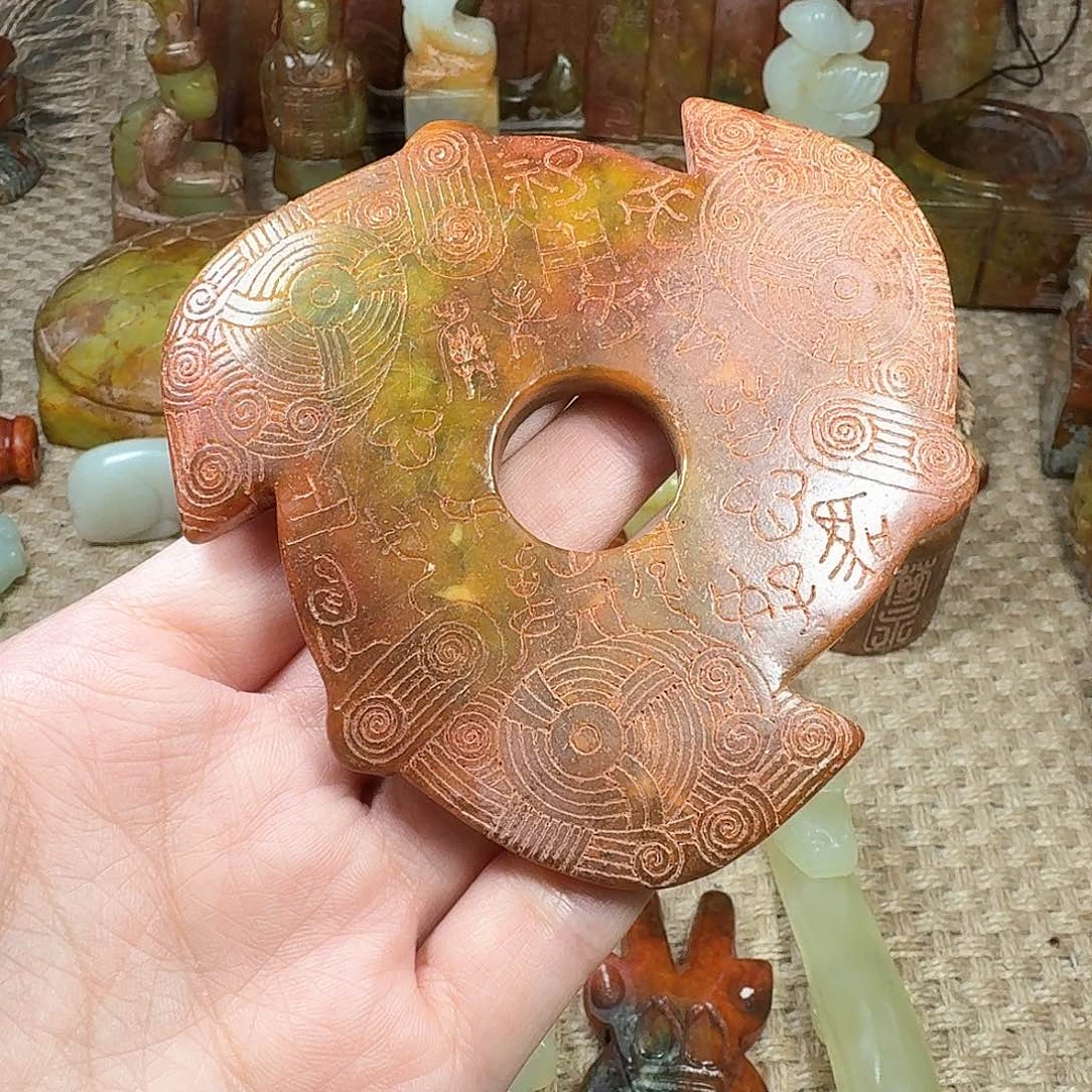 白玉菩提吊坠挂件