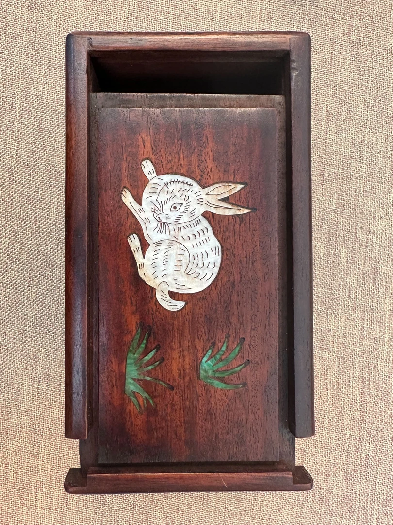 08天然老料海南BQ+原创榫卯实木礼盒