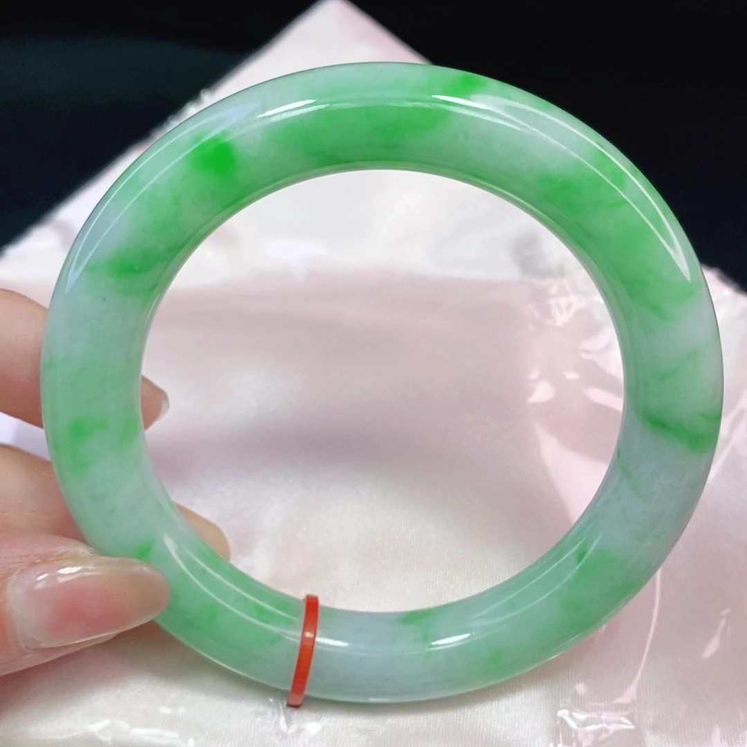 未镶嵌手镯翡翠60.3圆镯