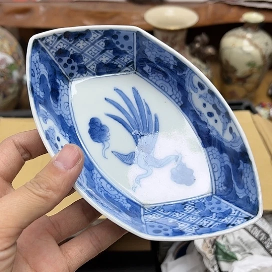瓷片摆件工艺品瓷器摆件777