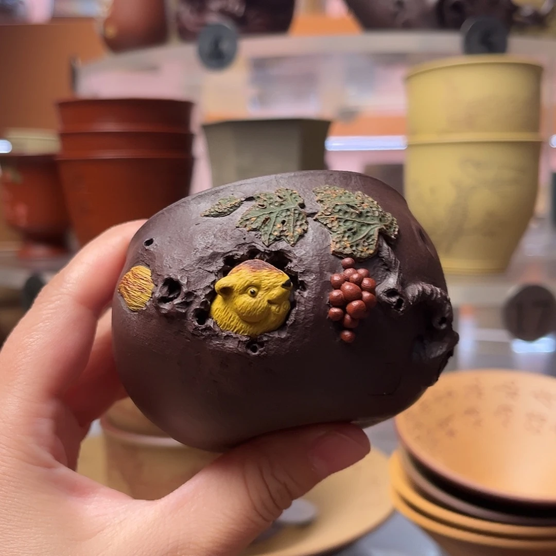 紫砂茶杯150毫升 全手工