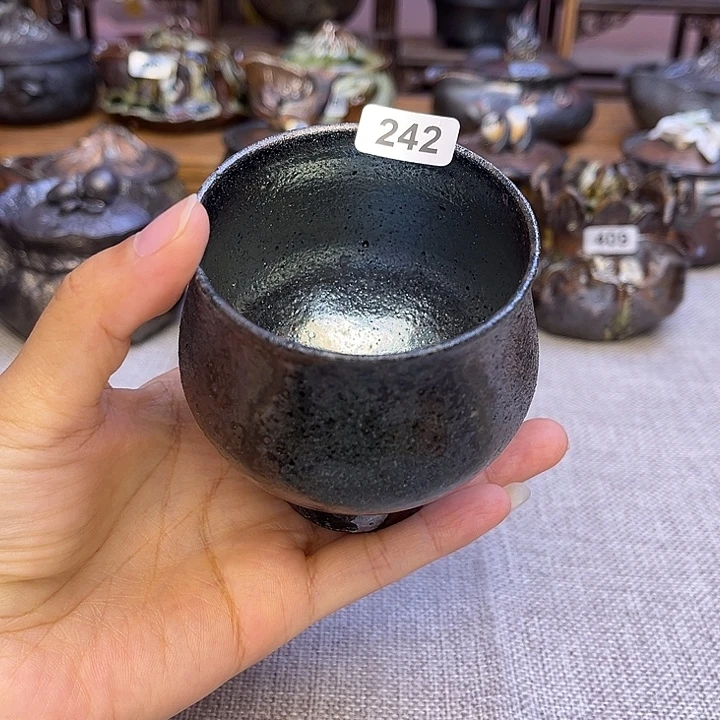 如***己裸柴烧手工陶瓷茶器