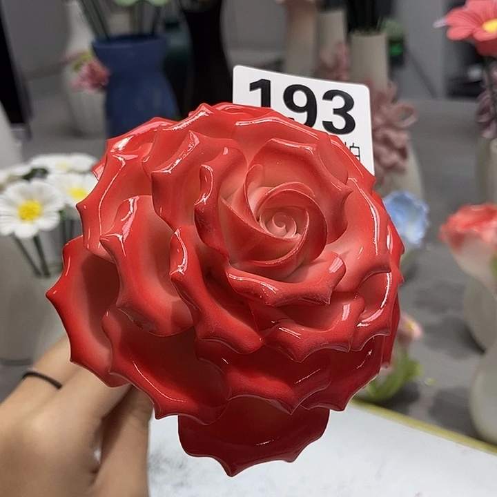 陶瓷纯手工捏花设计