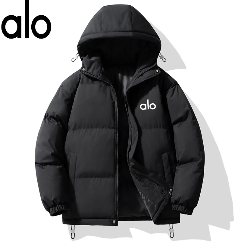 alo秋冬男女羽绒棉服外套大码棉衣加厚保暖防风休闲运动防水上衣