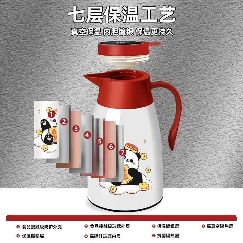 304不锈钢直身商务杯批发便携咖啡保温 新年礼品