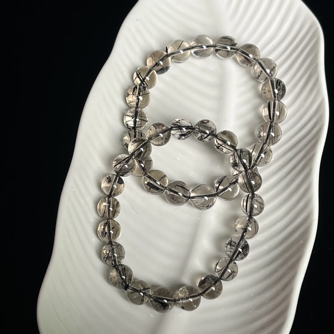 净体黑发晶手串J5003多样性发其一