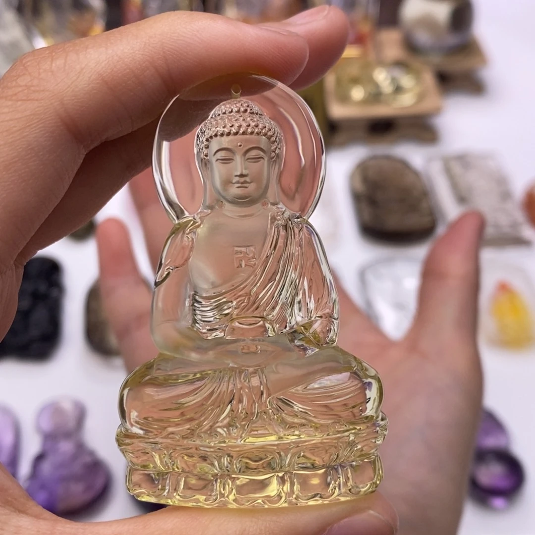 未镶嵌颈饰水晶亩***i定制