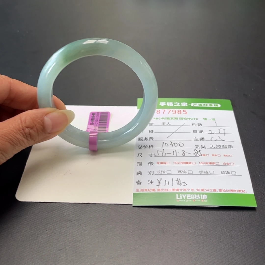 翡翠手镯未镶嵌多人