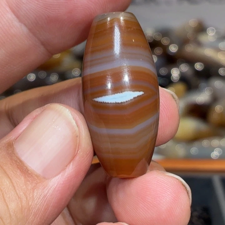 玛瑙/玉髓散珠_HEIMORI 天然天珠