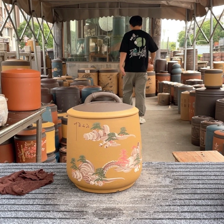 紫砂茶叶罐茶叶罐