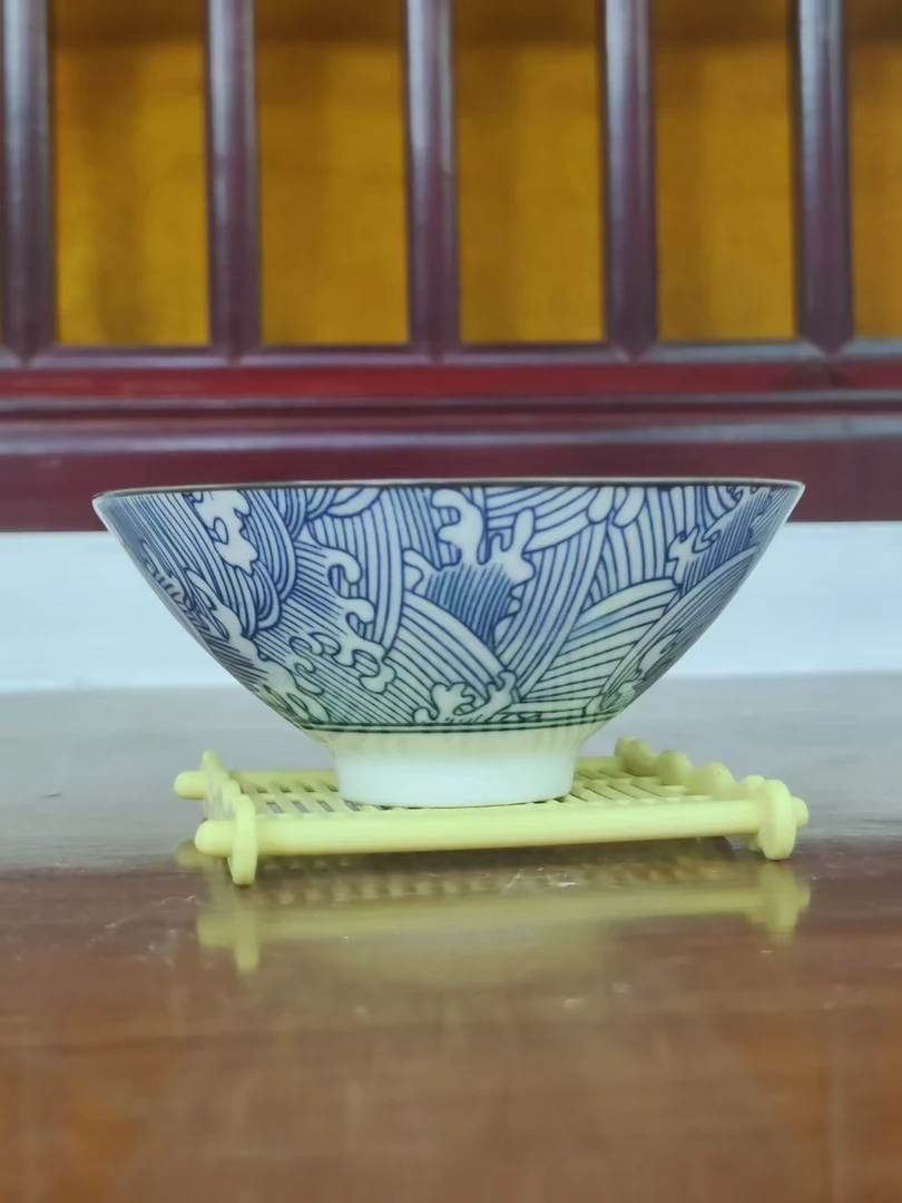 景德镇陶瓷瓷杯青花