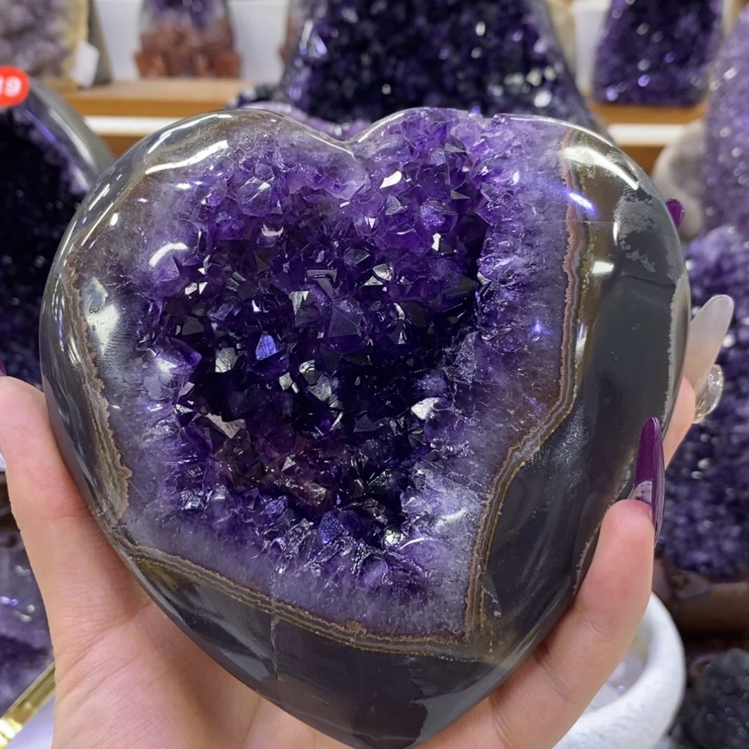 未镶嵌大型摆件（非配饰）紫晶