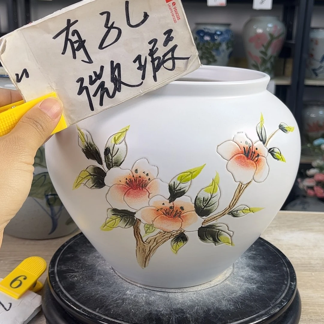 罐1xc景德镇陶瓷花盆