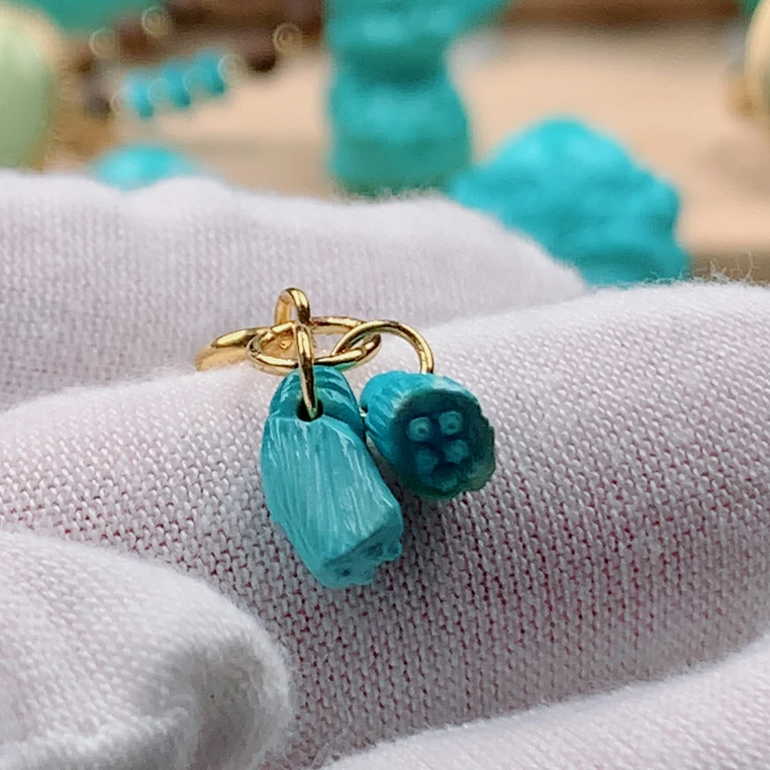 绿松石未镶嵌配饰