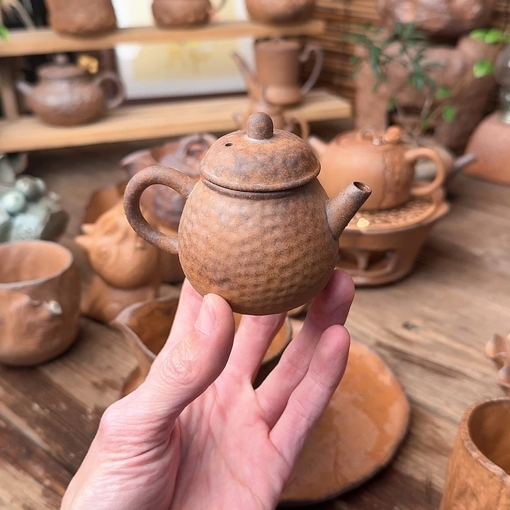 原矿老岩泥茶器系列